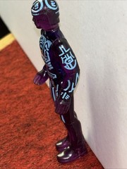Vintage Original Tomy Tron Purple Action Figure 1981 No Disk -VG