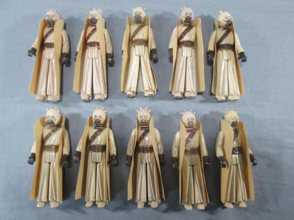 Star Wars SAND PEOPLE Army Builder Tusken Raider Lot Vintage 1977 A New Hope