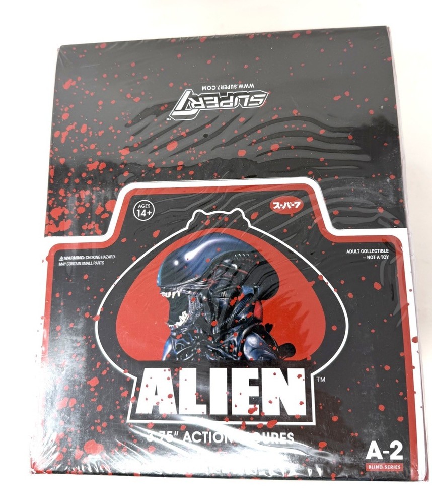 Super7 Alien Blindbox Series 2 Sealed Case 12 Figures Full Set Supernova Chase