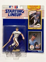 💥⚾️ 1990 WILL CLARK San Francisco Giants Starting Lineup, MLB (after Swing)⚾️💥