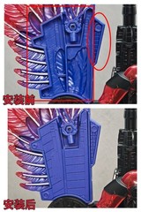 Wing Body Cannon Filler Upgrade Kit For Age of the Primes AOTP RAZORCLAW