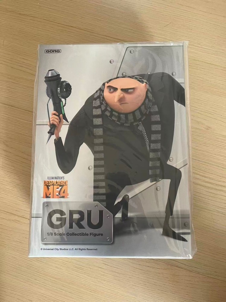 GONG Despicable Me4 Gru 1/8 Collectible Action Figure Model Brand New In Stock
