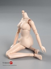 US STOCK 1:6 Large Breast Flexible Pale Body 12″ Female Action Figure Model Doll