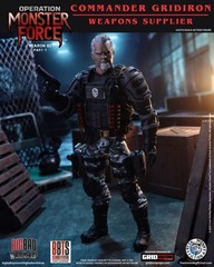 Operation: Monster Force Season 03 (Part 1) Commander Gridiron 1/12 Scale NIB