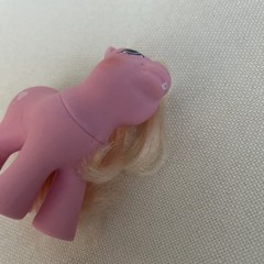 Vintage My Little Pony Hasbro G1-1984 Pink and White Ice Cream Cones