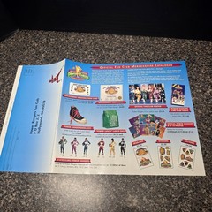 Vintage 1994 Mighty Morphin Power Rangers Official Fan Club Complete Welcome Kit