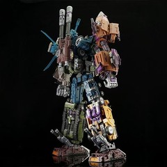 Jinbao Bruticus Decepticon Giant Warbotron Robot Oversized Action Figure NO BOX