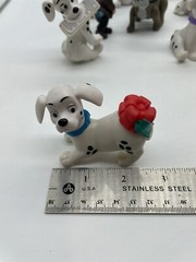 Disney 101 Dalmatian Cruella Figures Dogs Dalmatians Lot Of 17 Figures