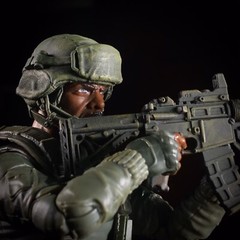 1:12 OD Battle Helmet For G.I. Joe Classified 6” Action Figures Stalker 274A