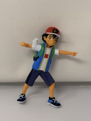 Pokemon Figure Lot 2018 Gengar & 2021 Ash Ketchum Jazwares