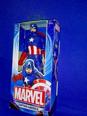 Marvel Captain America 6″ Action Figure Includes Shield Ages 4 & Up Hasbro