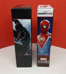 Marvel Legends Let There Be Carnage Venom & Spider-Man 2 Miles Morales Upgraded