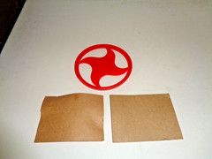 1986 HG Toys Chuck Norris Karate Kommandos Weapon Accessories Shuriken ID Card