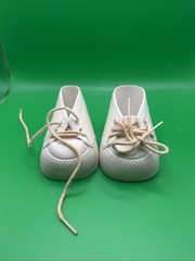(1) Pair #2 Cabbage Patch Kids Doll Shoes With LACES – Fits 14″ to 16″ Dolls
