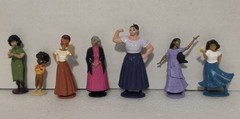 Authentic Disney Store Encanto Madrigal Figurine Toy Set 7 Figures Mirabel Bruno