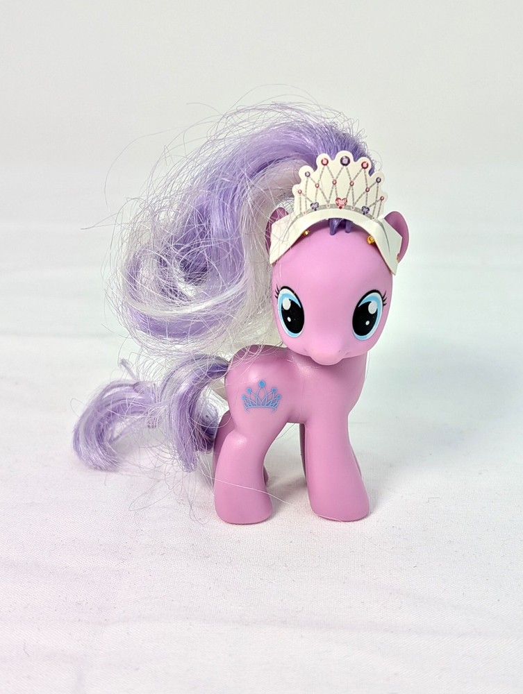 2010 My Little Pony MLP Diamond Dazzle Tiara G4 2.5″ Brushable Hair with Crown
