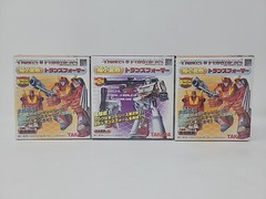 Lot of 3 – Takara Minimal Deformation Transformers – Japan – UNOPENED – IN HAND