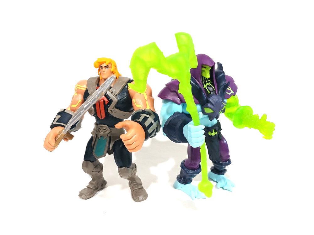 MOTU Netflix He-Man and Skeletor action figure lot