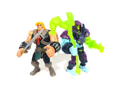 MOTU Netflix He-Man and Skeletor action figure lot