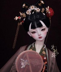 1 Pair 1/3 Bjd Costume Headdress Diy Hairpin Handmade Hair Styling Accessory