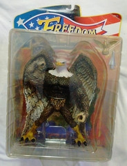 2002 FREEDOM THE AMERICAN EAGLE 8″ 9/11 Commemorative Action Figure MEZCO Sealed