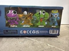 PhatMojo Rainbow Friends Vinyl Toy Set Of 4 Series 1 Sealed In Box