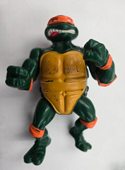 1990’s Teenage Mutant Ninja Turtles Playmates Figures lot of 6