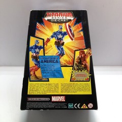 Marvel Legends Captain America Titanium Series Die Cast Hasbro 2007