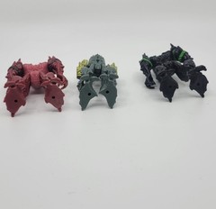 Greenbrier Final Faction Action Figures Lot – of 3 Kharn Monster Alien Figures