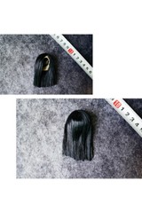 1/6 Artificial Hair Wig Cover For 12″ Female Phicen TBL Action Figure Head Body