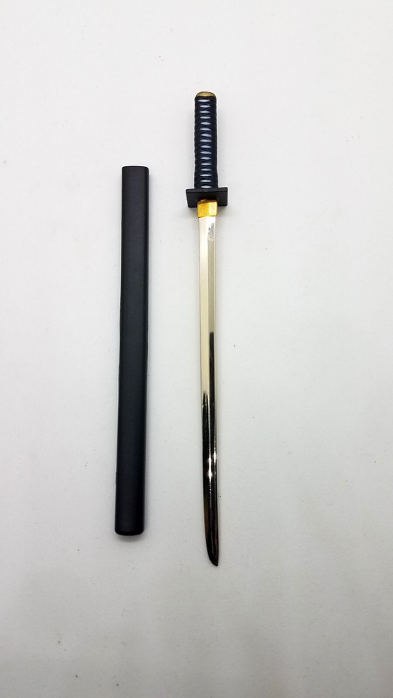 1/6 Scale Ninja Katana Full Metal Sword for 12 Inch Action Figures