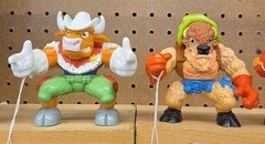 Lot of 10 Wild West Cowboys of Moo Mesa 1991 Action Figures Hasbro