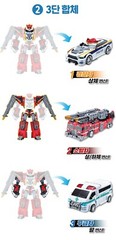 TOBOT V GIGANT SAVER Gigant-V Twin Blade 4-Integration Transforming Robot set