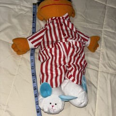 Vtg 90s TYCO Talking Sleepy Time Snoring Ernie Plush Bedtime Sesame Street Works