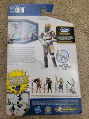 Sealed Star Wars The Clone Wars Plo Koon Cold Weather Gear CW53