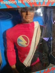 1976 Mattel PULSAR The Ultimate Man of Adventure 13.5″ Doll – Has Mission Discs