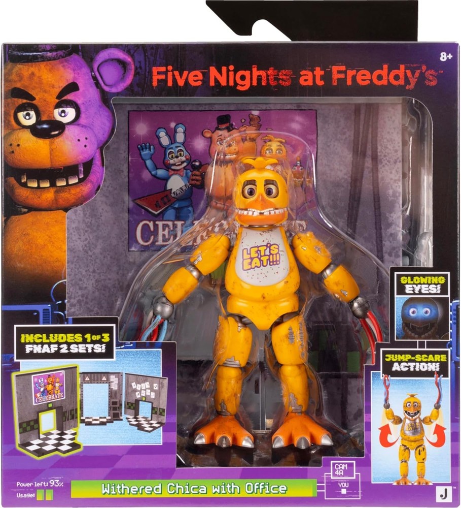 Five Nights at Freddy’s Endo Series Withered Chica with Office Action Figure