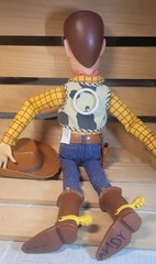 Disney Store Toy Story Woody Pull String Talking 15” Doll Andy. Does Not Work