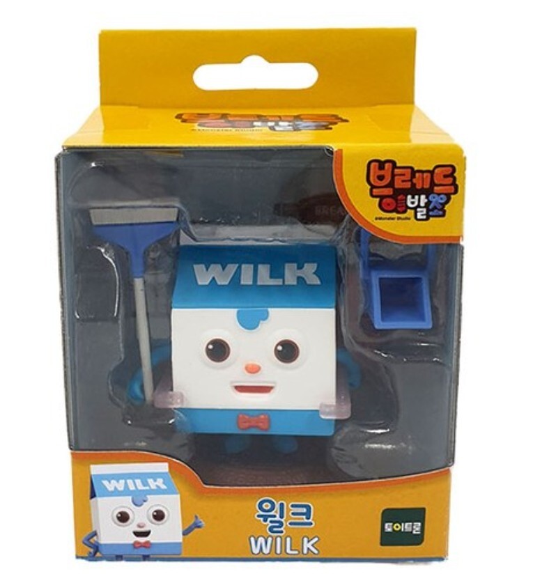 Bread Barbershop Wilk Mini Character Official Figure Korean Animation Cute Toy