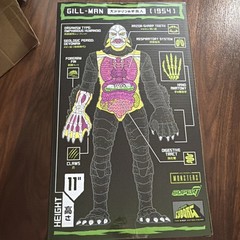 Universal Monsters Super Cyborg Creature Black Lagoon Figure Super 7 BRAND NEW