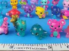 Hatchimals Colleggtibles 29 Figurine Lot Mini Animals Sea Pony Hippo Cat Glitter