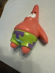 2001 Spongebob Squarepants Patrick Squidward Bendable Figures Viacom READ
