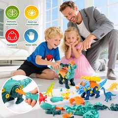 Dinosaur Toys for 3 4 5 6 7 8 Year Old Boys, Take Apart Dinosaur Toys for Kid…