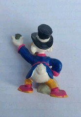 Vintage 1986 Walt Disney Ducktales Scrooge McDuck w/ Money Bag Toy Figure 80’s