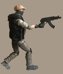 Joy Toy Custom Army Builder 08/Freedom Militiaman with weapons and accessories
