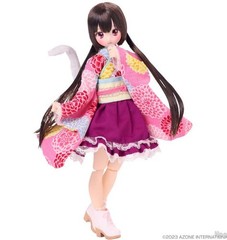 Pre-Sale Azone Sakashita Sakura 8.8In 1/6 Bjd Black New Year Action Figure Gift