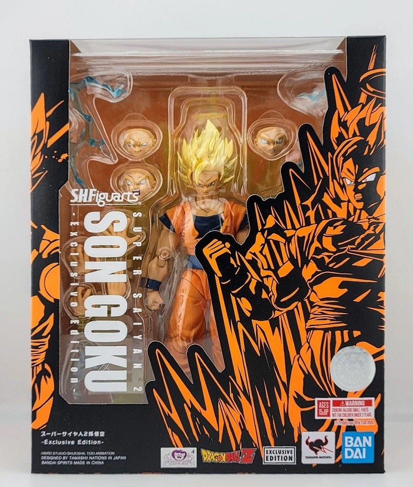 Tamashii Nations Dragon Ball Z S.H.Figuarts Super Saiyan 2 Son Goku Exclusive