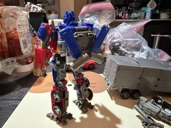 Transformers Studio Series Jetwing Optimus Prime complete SS-44 DOTM Movie