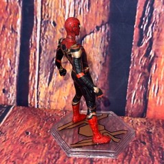 Disney Marvel Spider-Man No Way Home Red Gold Suit Standing Collectible Figure