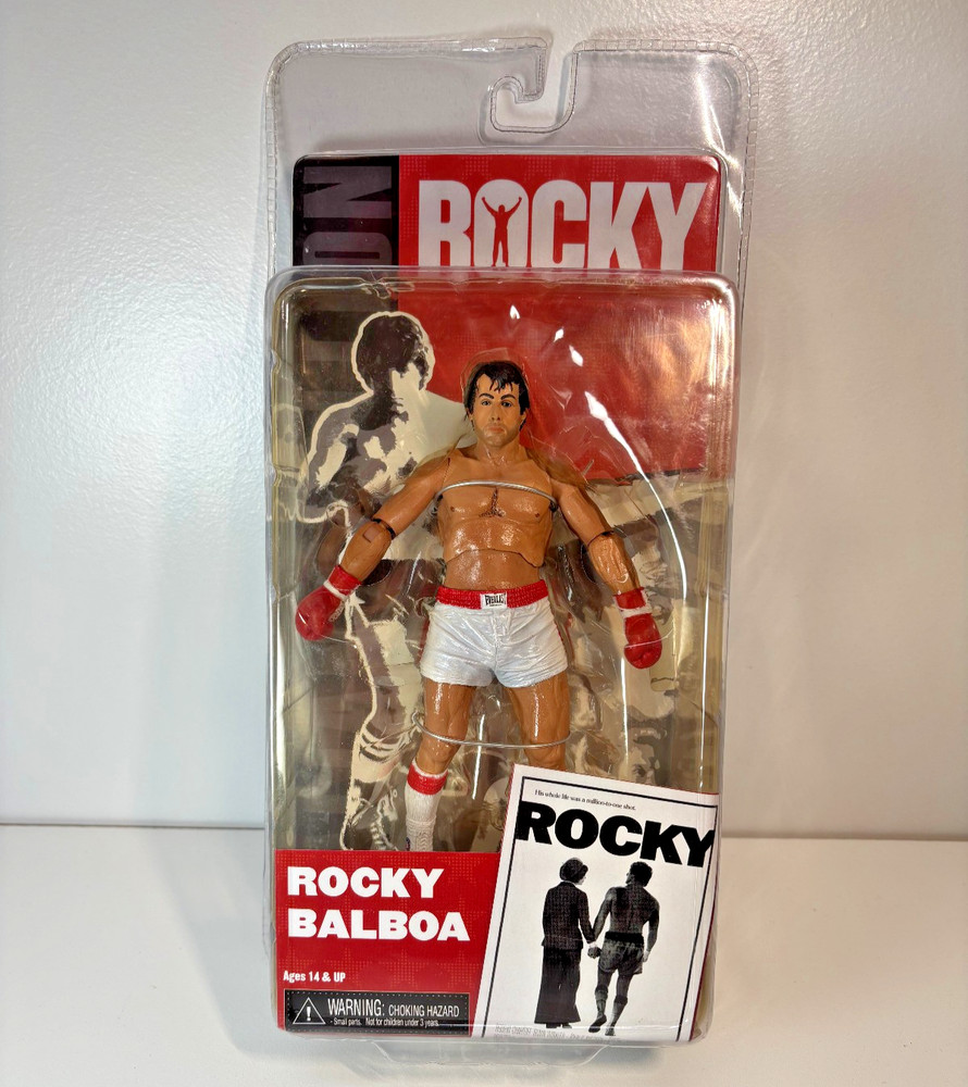 Rocky Balboa NECA Reel Toys Action Figure NEW Sealed 2012